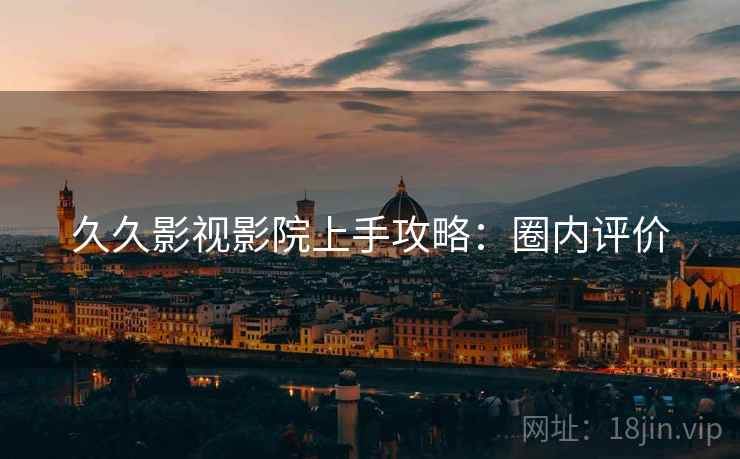 久久影视影院上手攻略：圈内评价